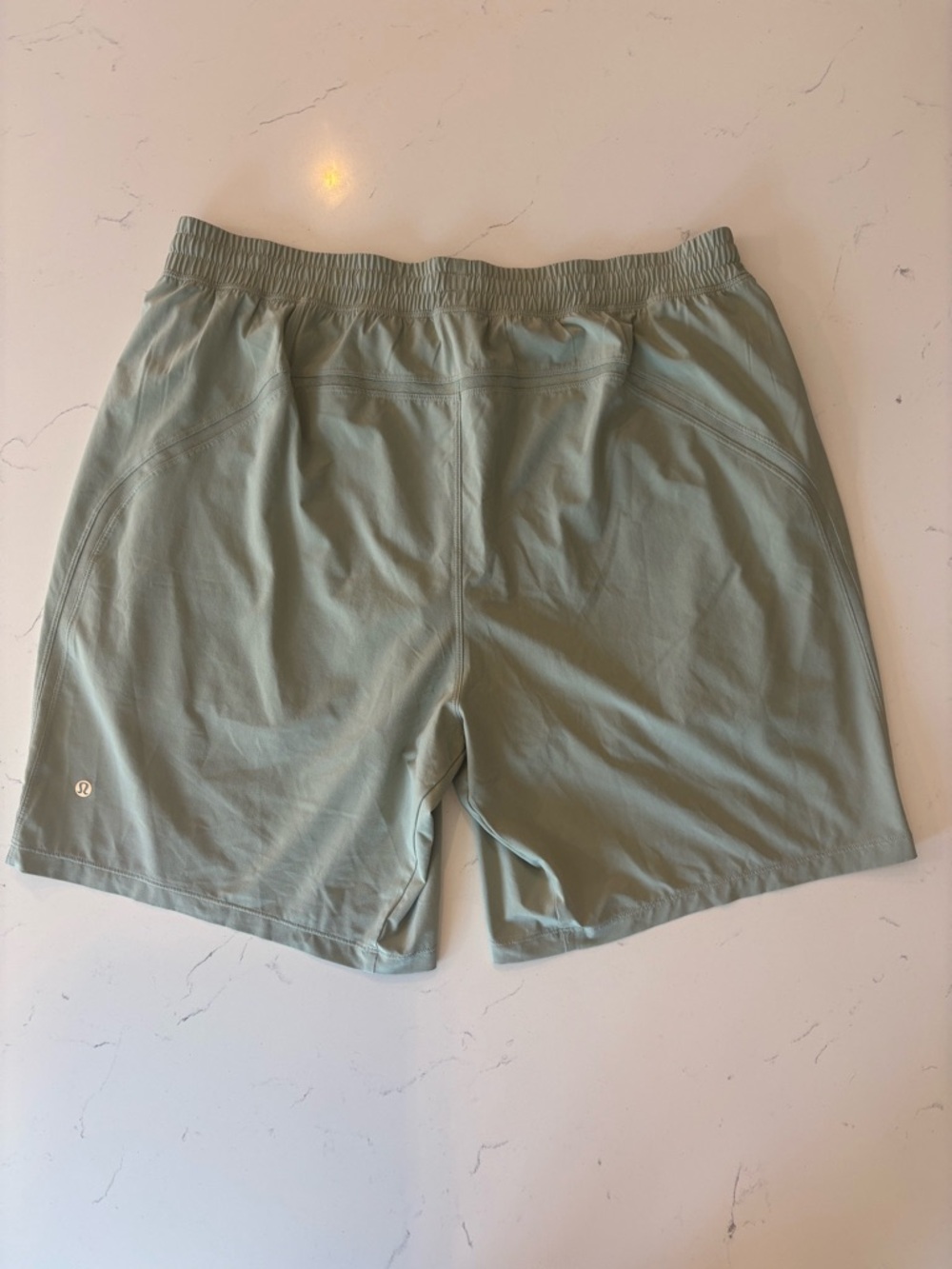 Lululemon Pace Breaker Green Grey Men’s Running Training Athletic liner - Picture 4 of 6